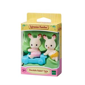 Sylvanian Families Chocolate Rabbit Twins 5420